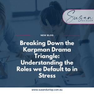 Breaking down the Karpman Drama Triangle: Understanding the roles we default to in stress