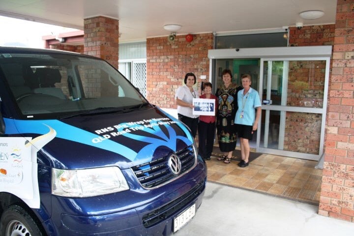 Our big blue van travelled over 7000 km literally wrapped with Big Wrap For Nurses - thank you to all Queensland Nurses all over the vehicle