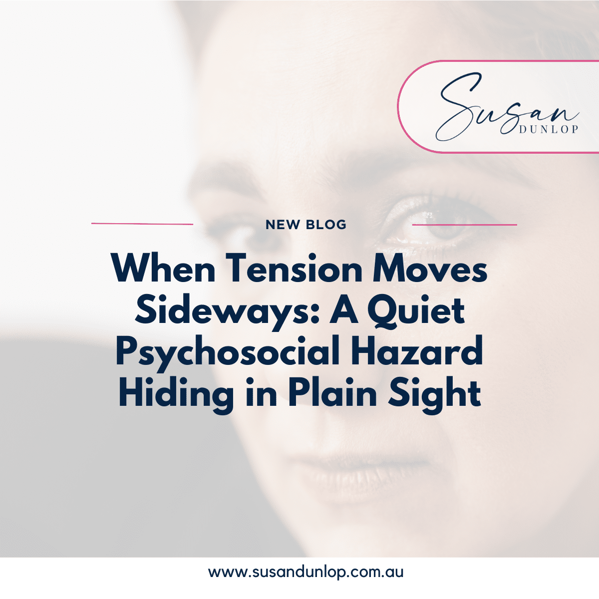 New Blog when tension moves sideways