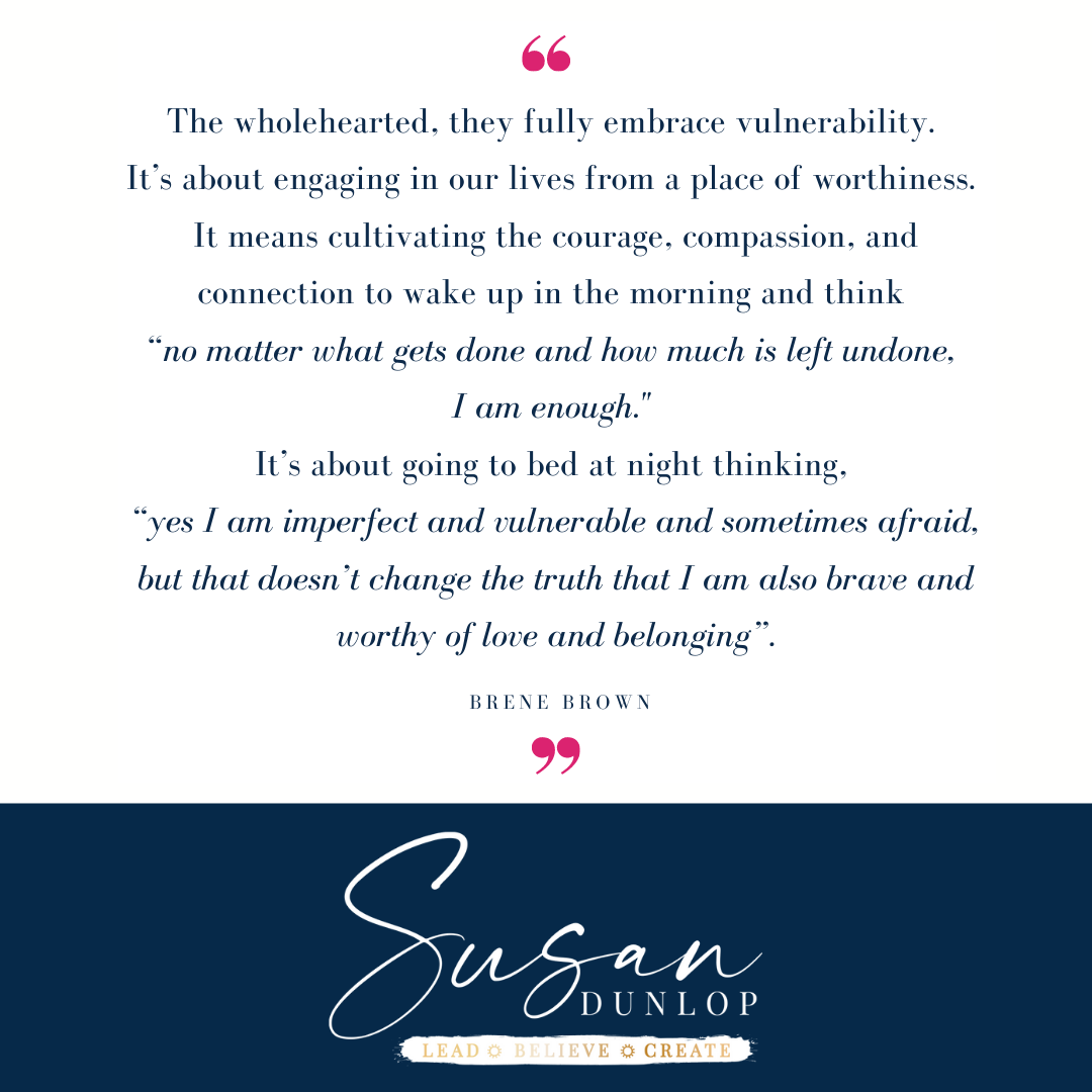 Brene Brown on imperfection