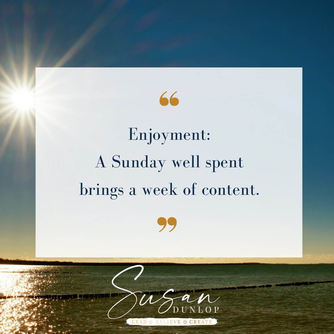Enjoyment as a Core Value