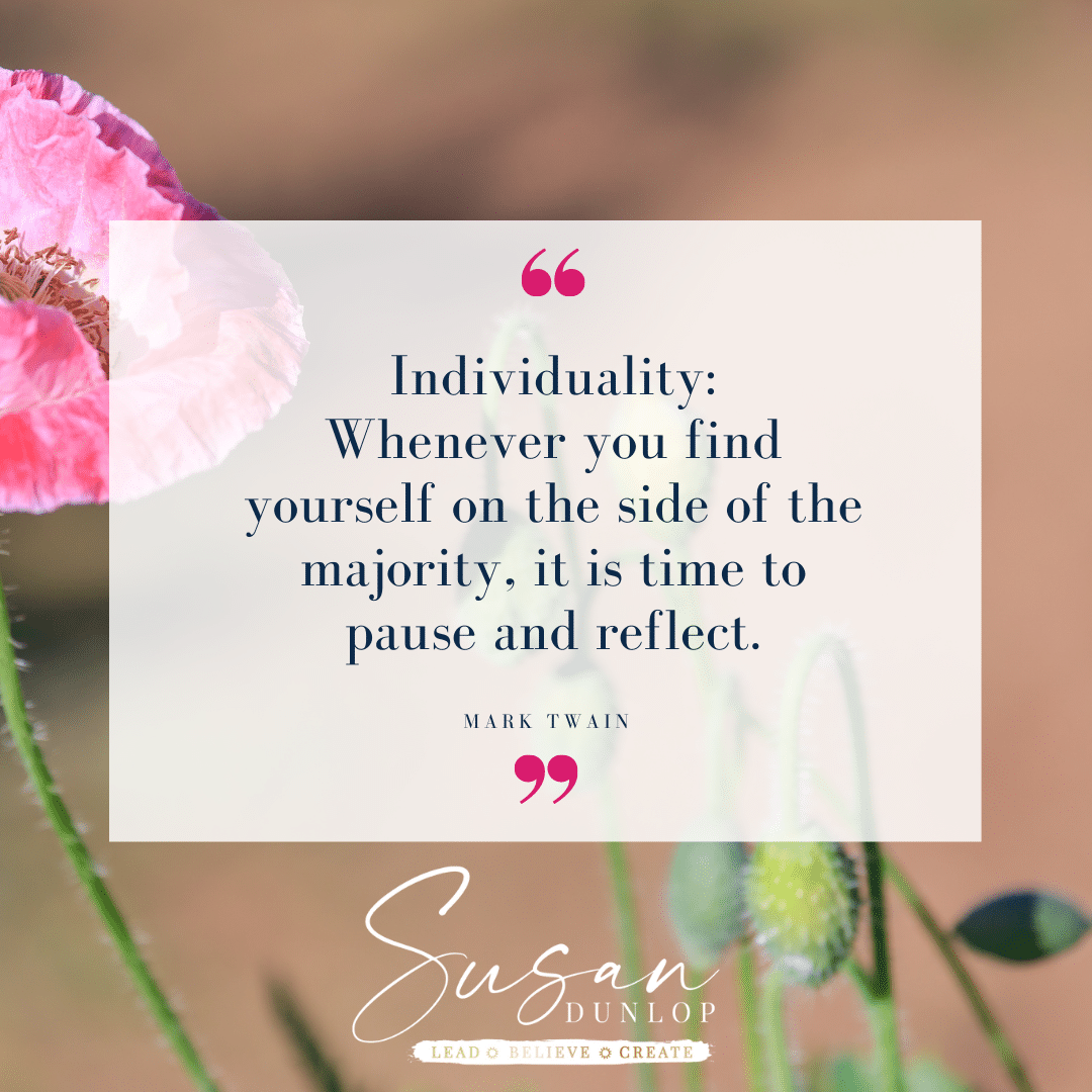 Individuality as a core value