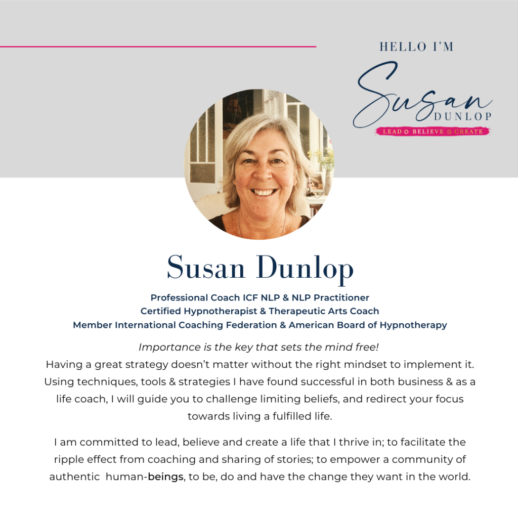 Meet Susan Dunlop, Women's Coach and Mentor