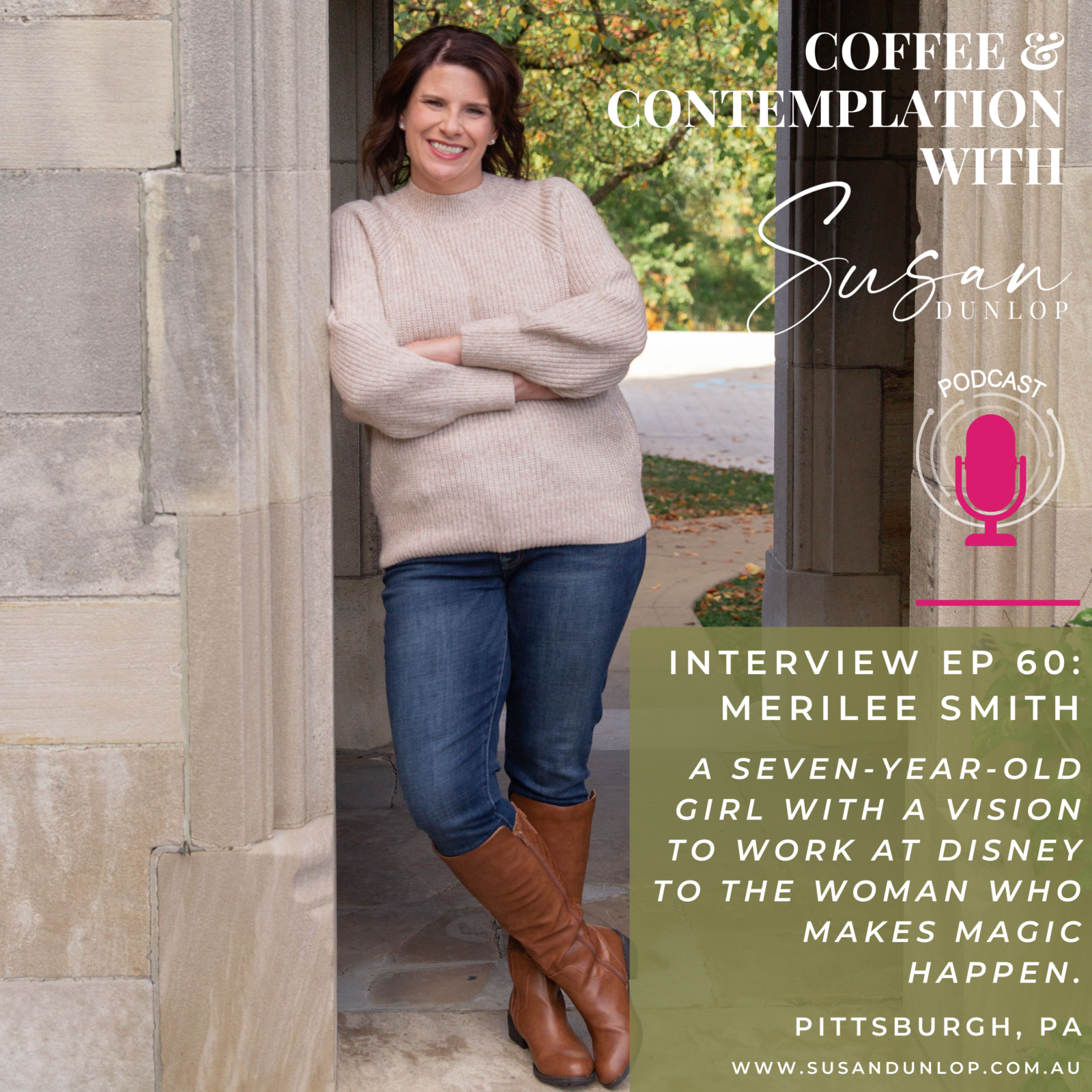 Merilee Smith Interview Episode 60 Coffee and Contemplation with Susan Dunlop podcast