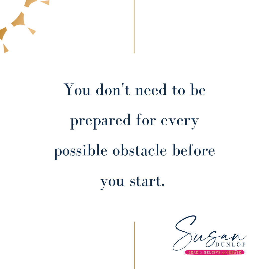 You don't need to be prepared