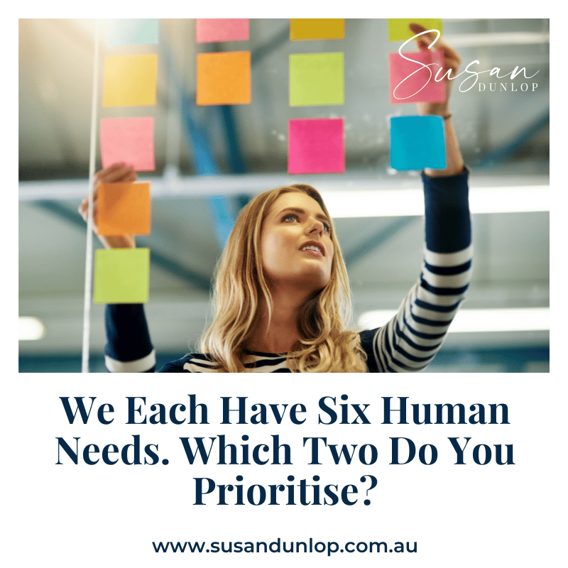we each have six human needs